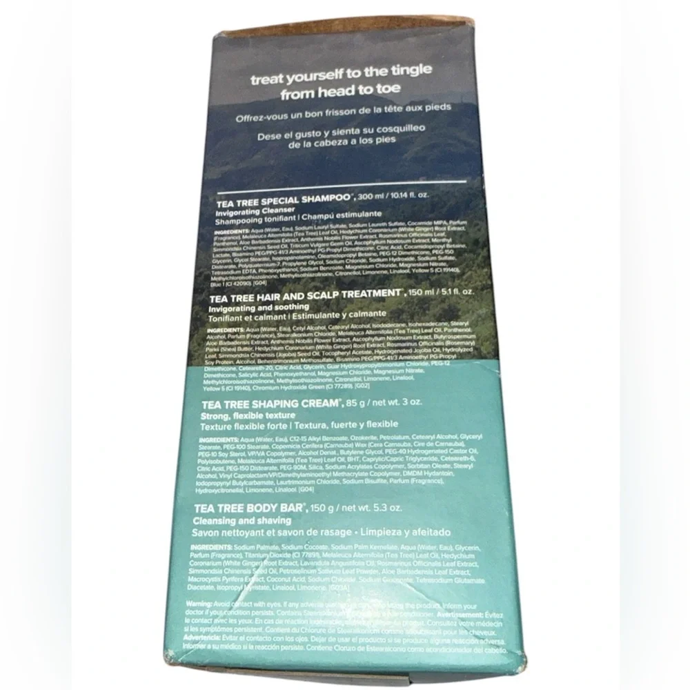 NEW! Paul Mitchell Tea Tree- Special Deluxe Gift Set- 4pc set- $129 MSRP